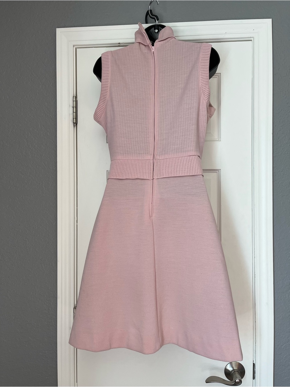 Vintage 1960s Tennis Jersey knit dress - Picture 2 of 7
